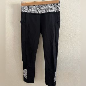Lululemon black leggings size 4